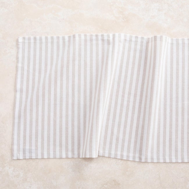  BETTY RUNNER BEJ ÇİZGİLİ 40X130