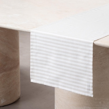  BETTY RUNNER BEJ ÇİZGİLİ 40X130