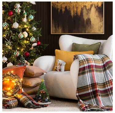  OXFORD KARELİ BATTANİYE YEŞİL 150x200