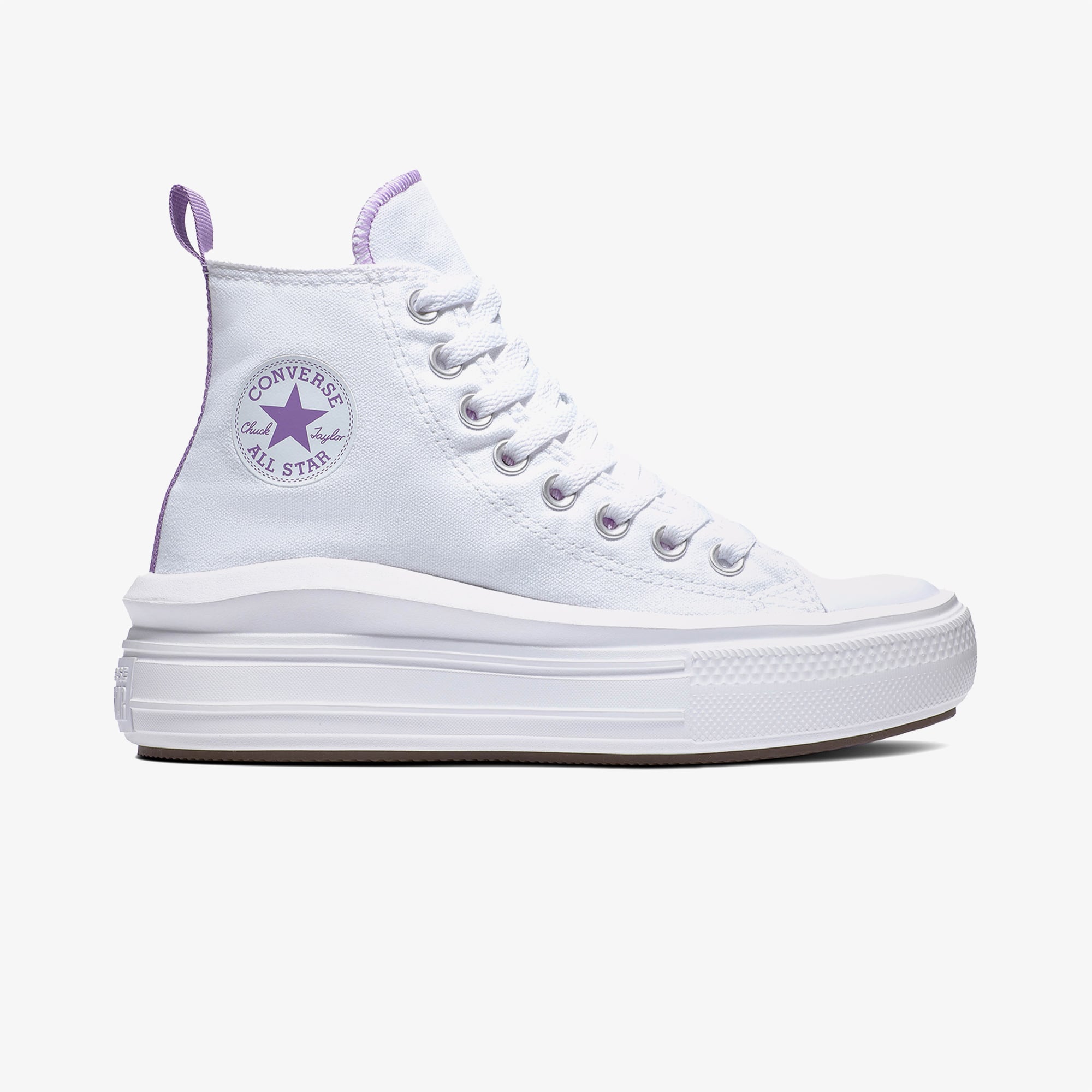 Converse Chuck Taylor All Star Move Genç Beyaz Platform Sneaker