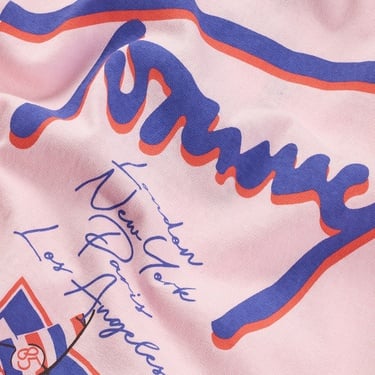  Tommy Jeans Relax Faded Graphic Ext Erkek Pembe T-Shirt