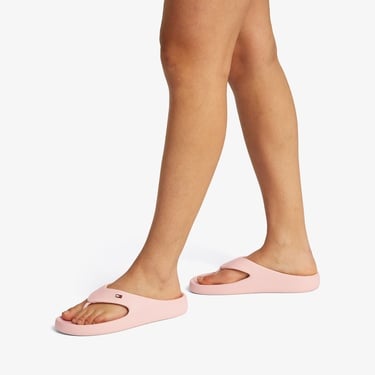  Tommy Hilfiger Comfort Beach Kadın Pembe Terlik