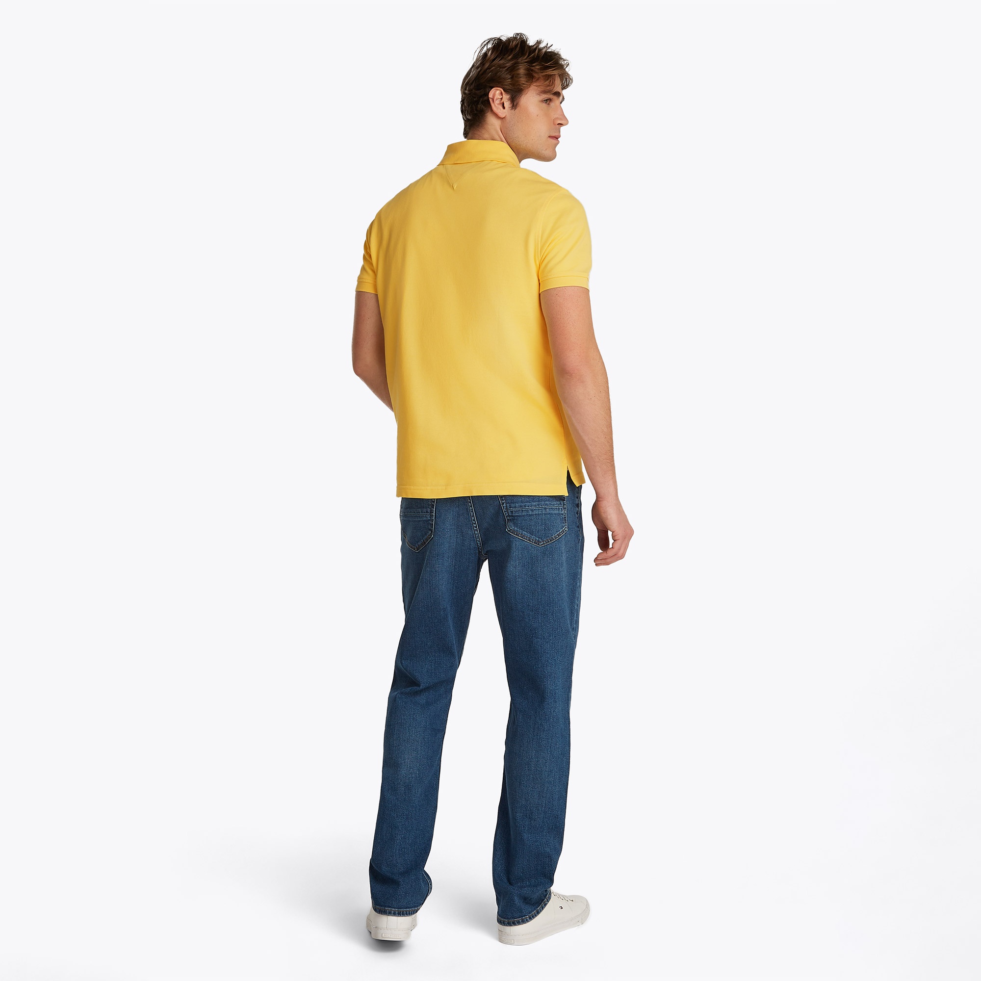 Tommy Hilfiger 1985 Regular Erkek Sarı Polo