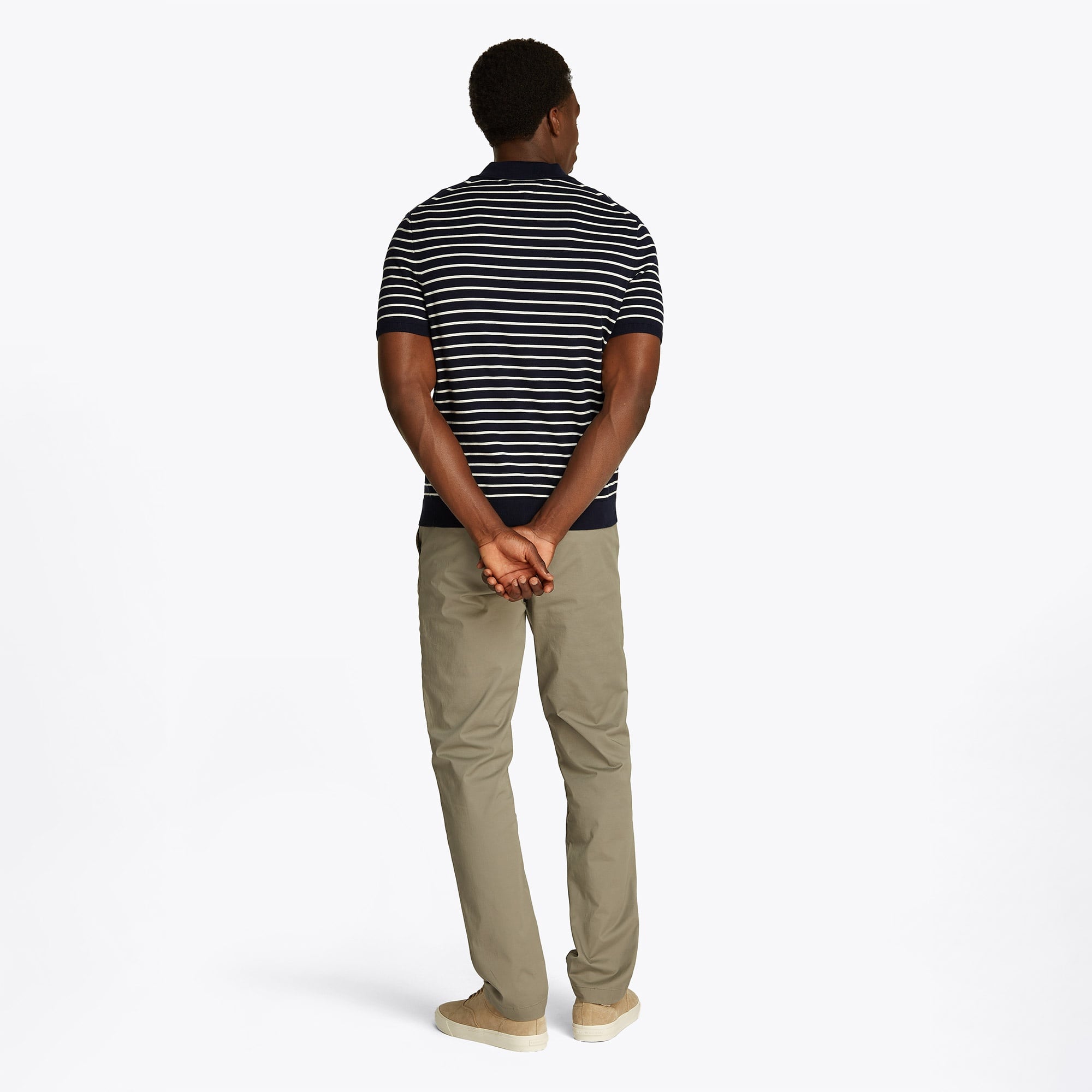 Tommy Hilfiger Regular Fit Cotton Knitted Erkek Lacivert Polo