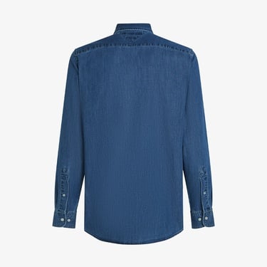  Tommy Hilfiger Lightweight Denim Erkek Lacivert Gömlek