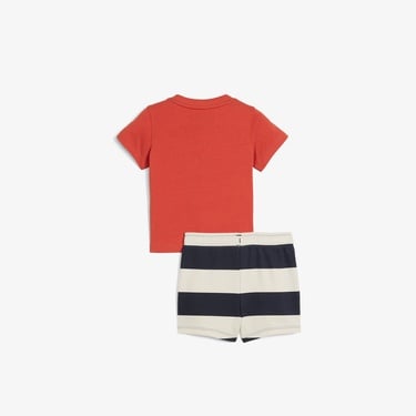  Puma Super Bebek Kırmızı Eşofman Takımı