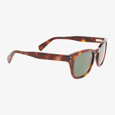  Salvatore Ferragamo Erkek Kahverengi Güneş Gözlüğü