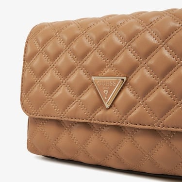  Guess Spark Mini Kadın Bej El Çantası