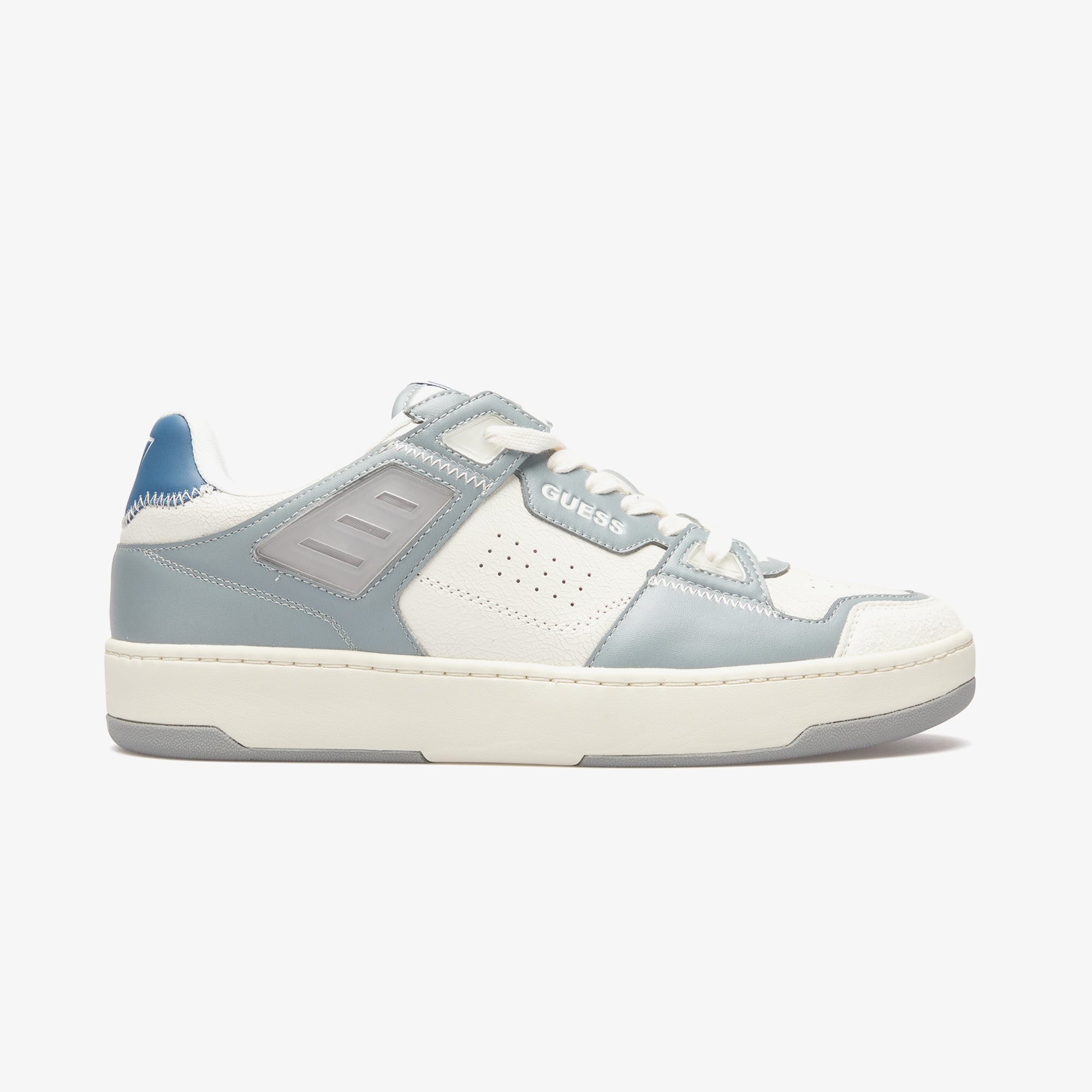 Guess Guess Vincent Pelle Stampata Erkek Beyaz Sneaker | FashFed Beyaz - 2. görsel