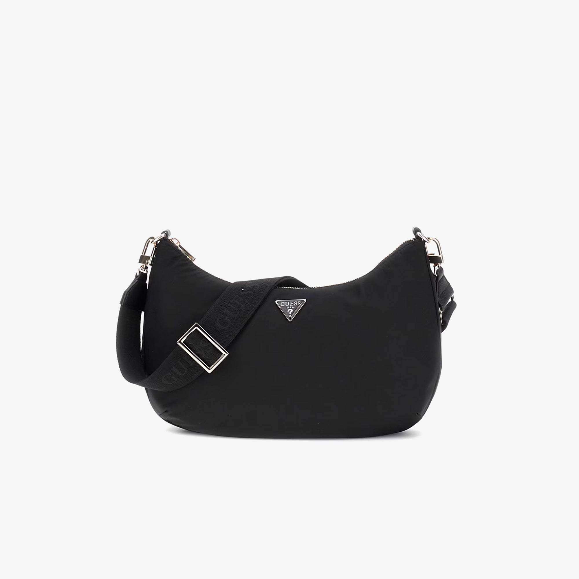 Guess Gemma Tote Hobo Kadın Siyah Omuz Çantası