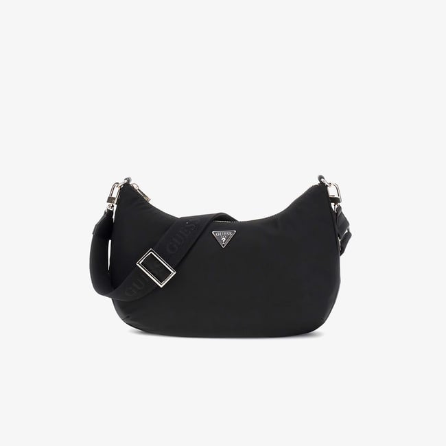  Guess Gemma Tote Hobo Kadın Siyah Omuz Çantası