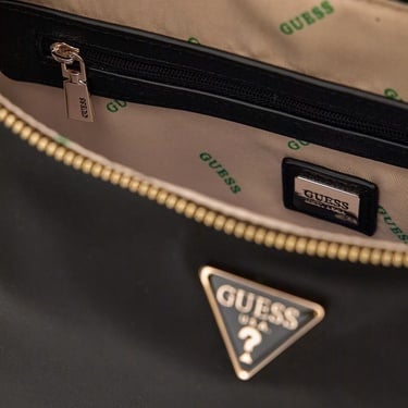  Guess Gemma Tote Hobo Kadın Siyah Omuz Çantası