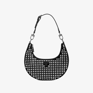  Guess Lua Small Hobo Kadın Siyah El Çantası