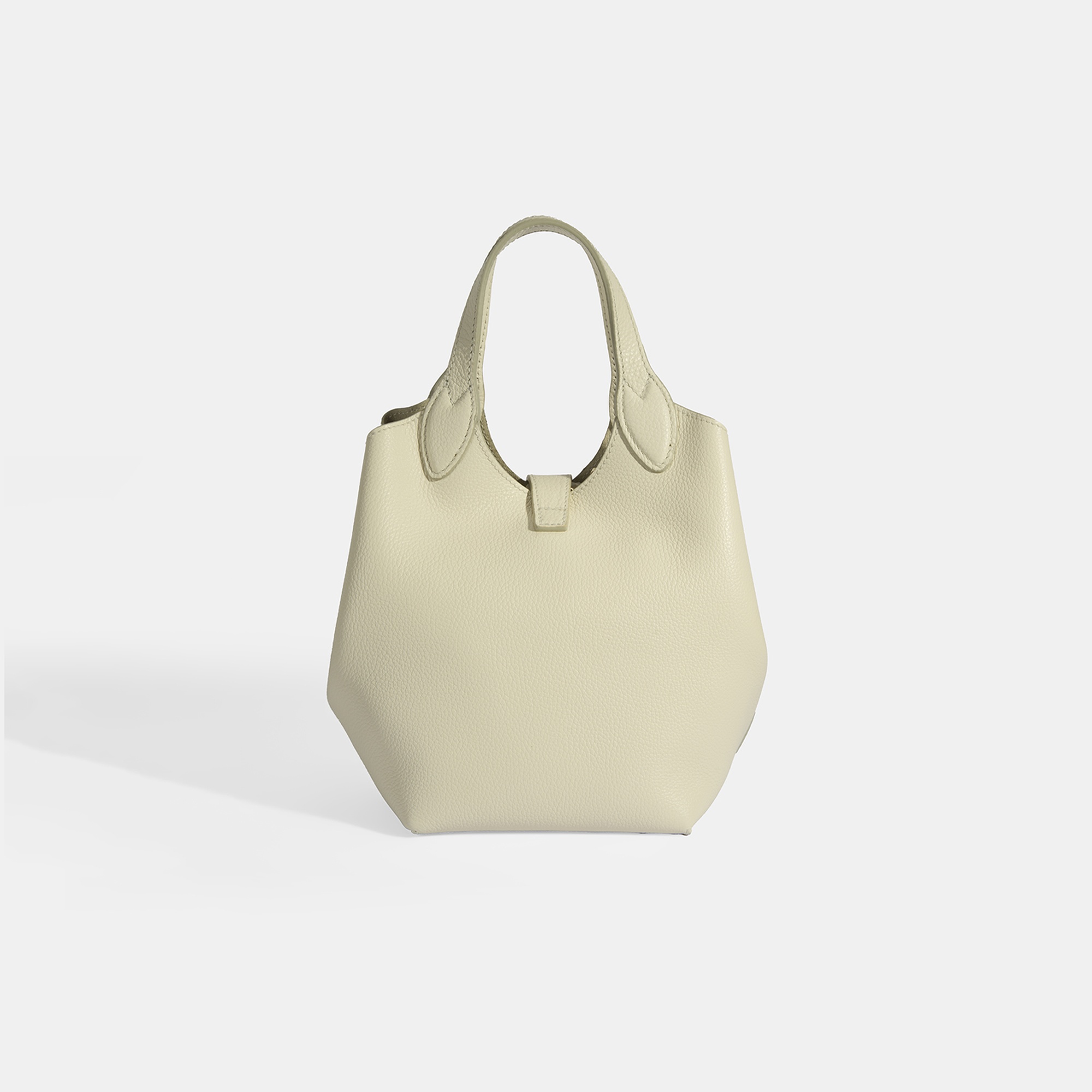 Kadın Beyaz Deri Omuz Çantası