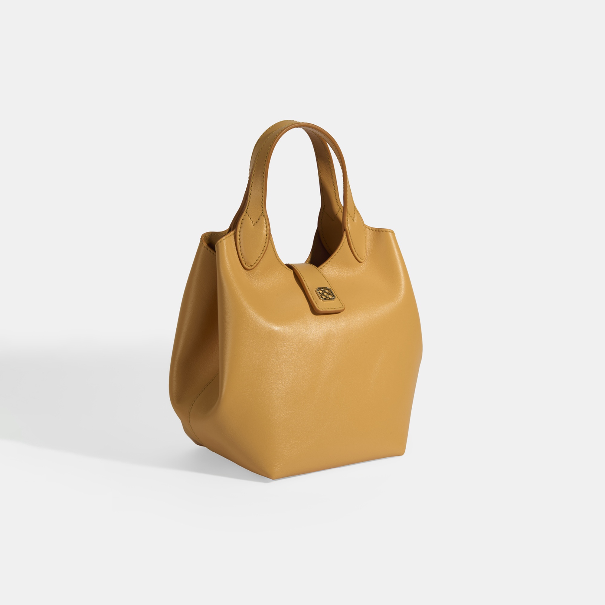 Kadın Turuncu Deri Omuz Çantası