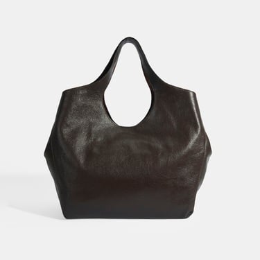  Kadın Acı Kahve Deri Hobo Çanta