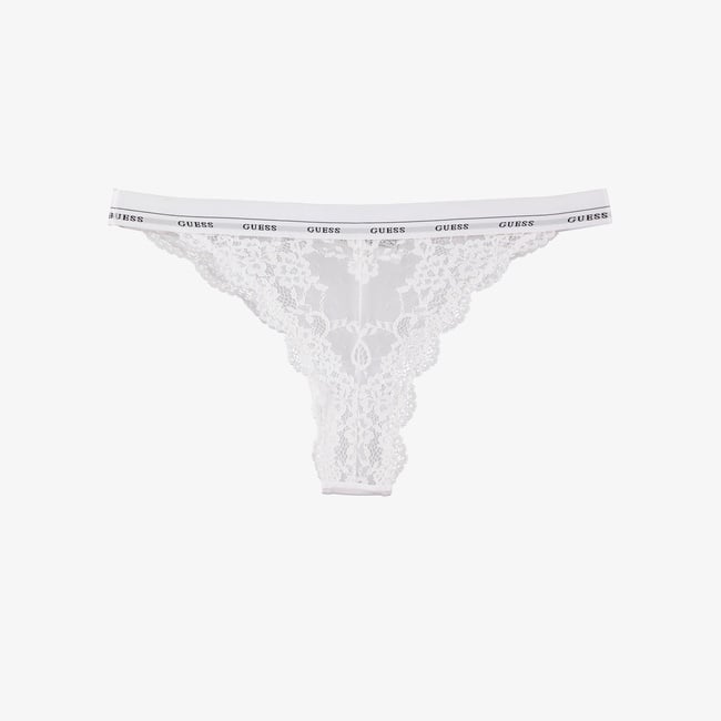  Guess Jane Brazilian Kadın Beyaz Külot