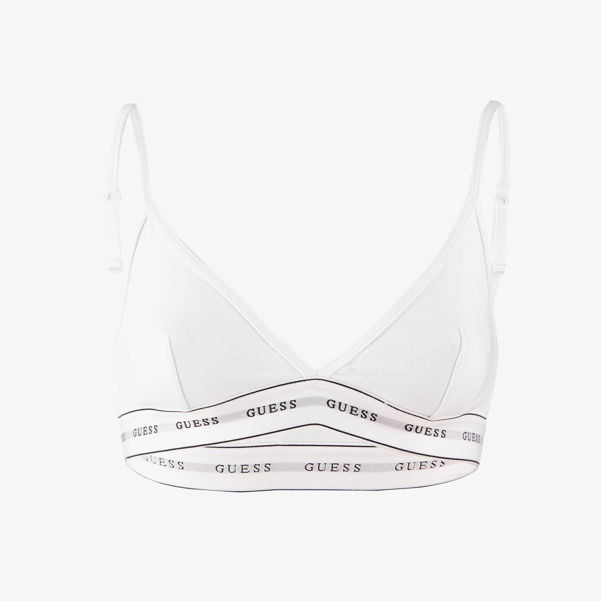 Guess Carrie Triangle  Kadın Beyaz Sütyen