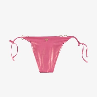 Guess String Brief  Kadın Pembe Bikini Altı