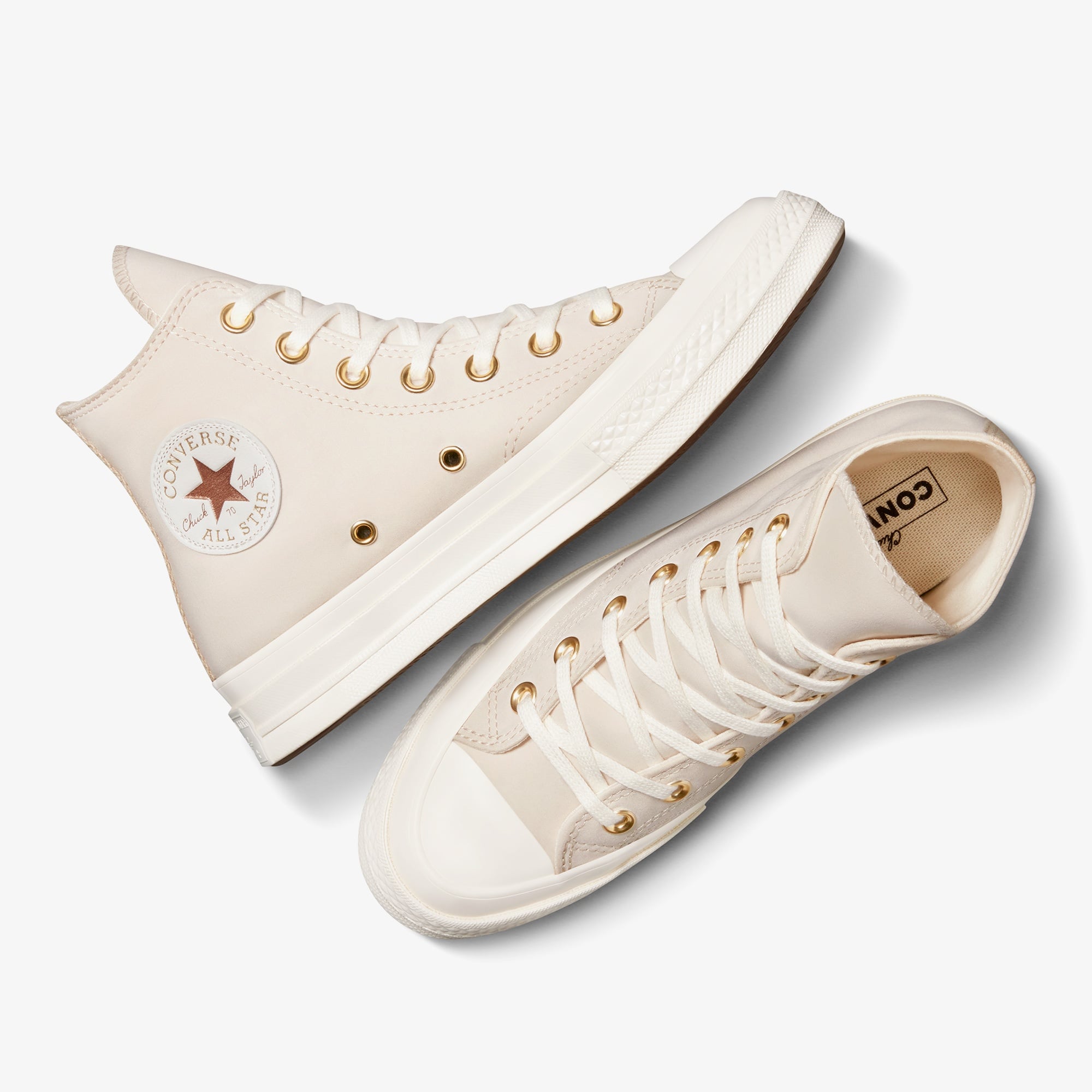 Converse Chuck 70 Unisex Krem Sneaker