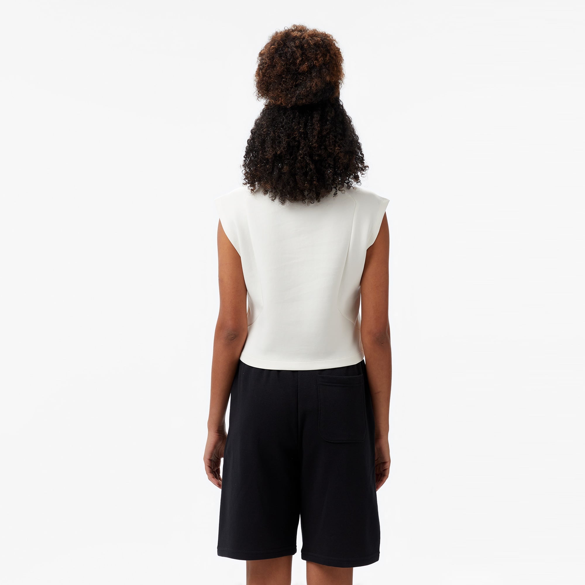 Converse Star Chevron Baskılı Kadın Beyaz T-Shirt