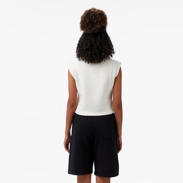  Converse Star Chevron Baskılı Kadın Beyaz T-Shirt