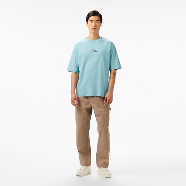  Converse Oversize Fit Erkek Mavi T-Shirt