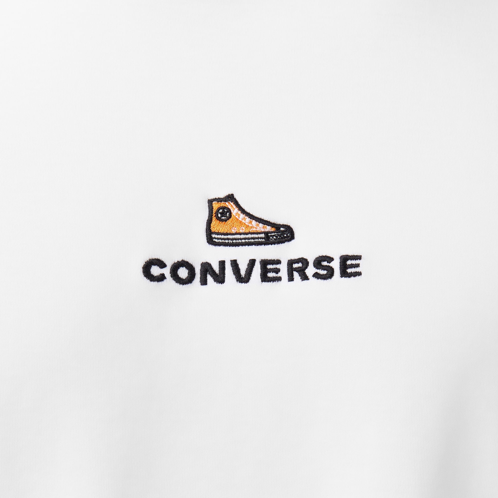 Converse Oversize Fit Erkek Beyaz T-Shirt