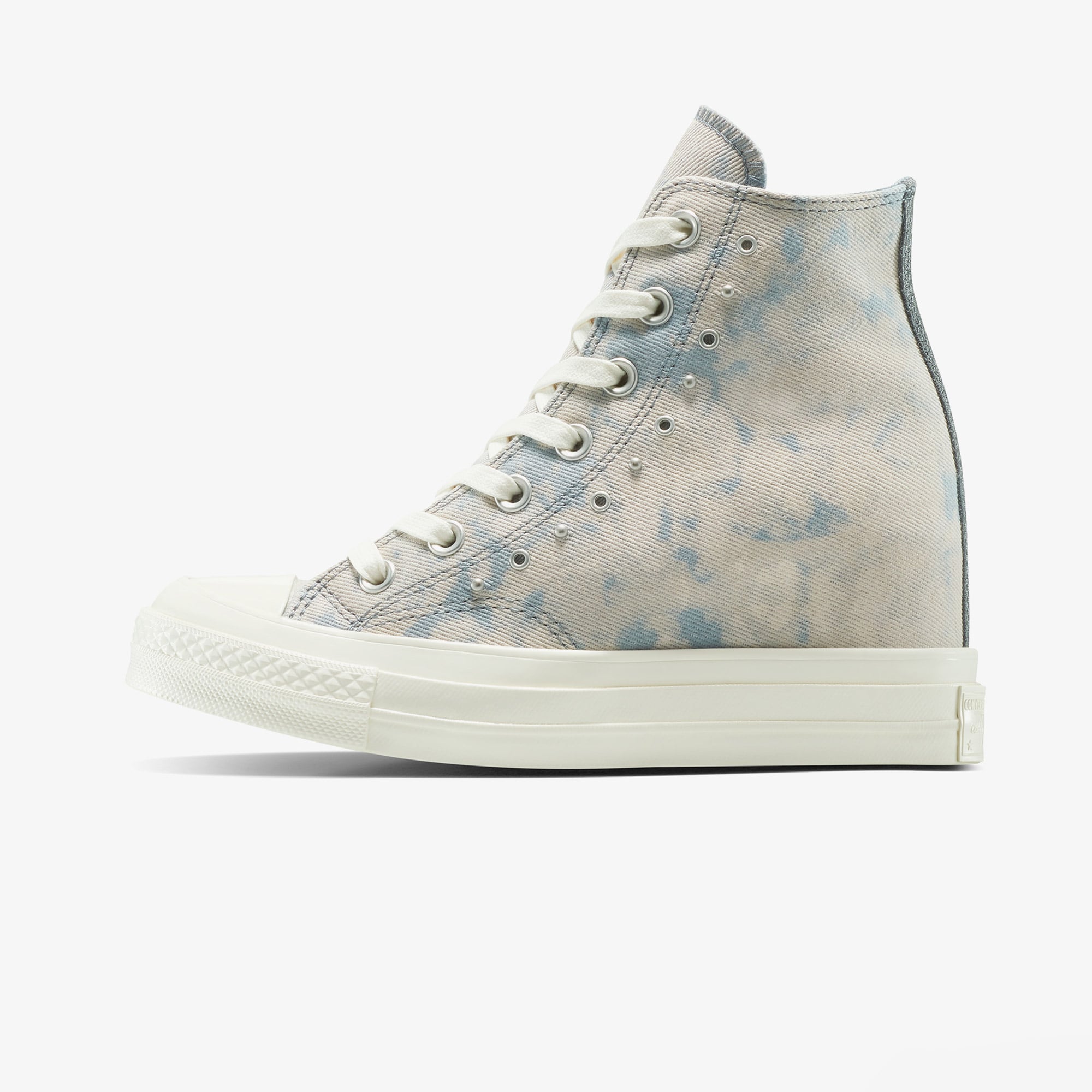 Converse Chuck 70 Wedge Platform Unisex Mavi Sneaker - Görsel 5