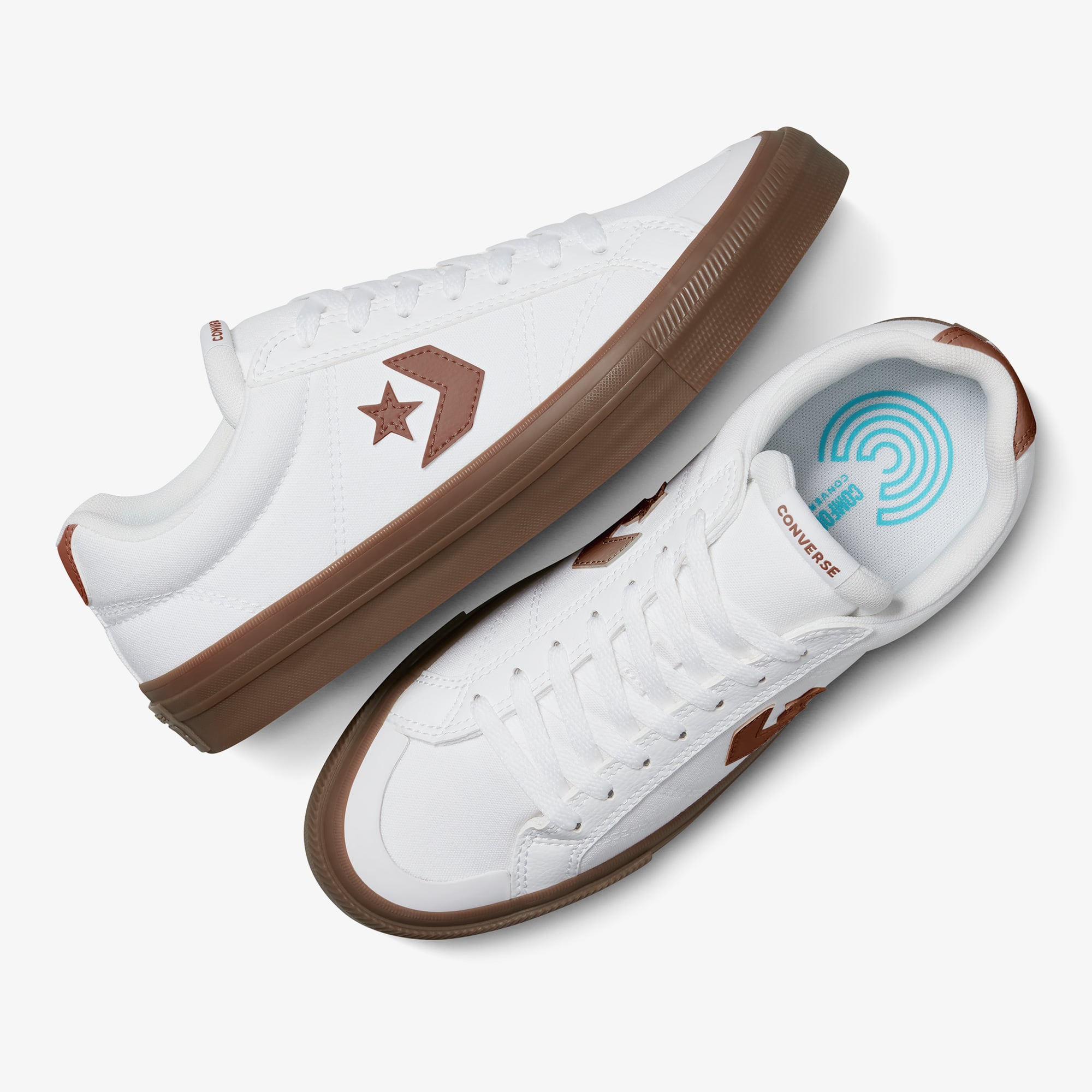 Converse Converse Beyaz Sport Casual Unisex Krem Sneaker | FashFed Beyaz - 7. görsel