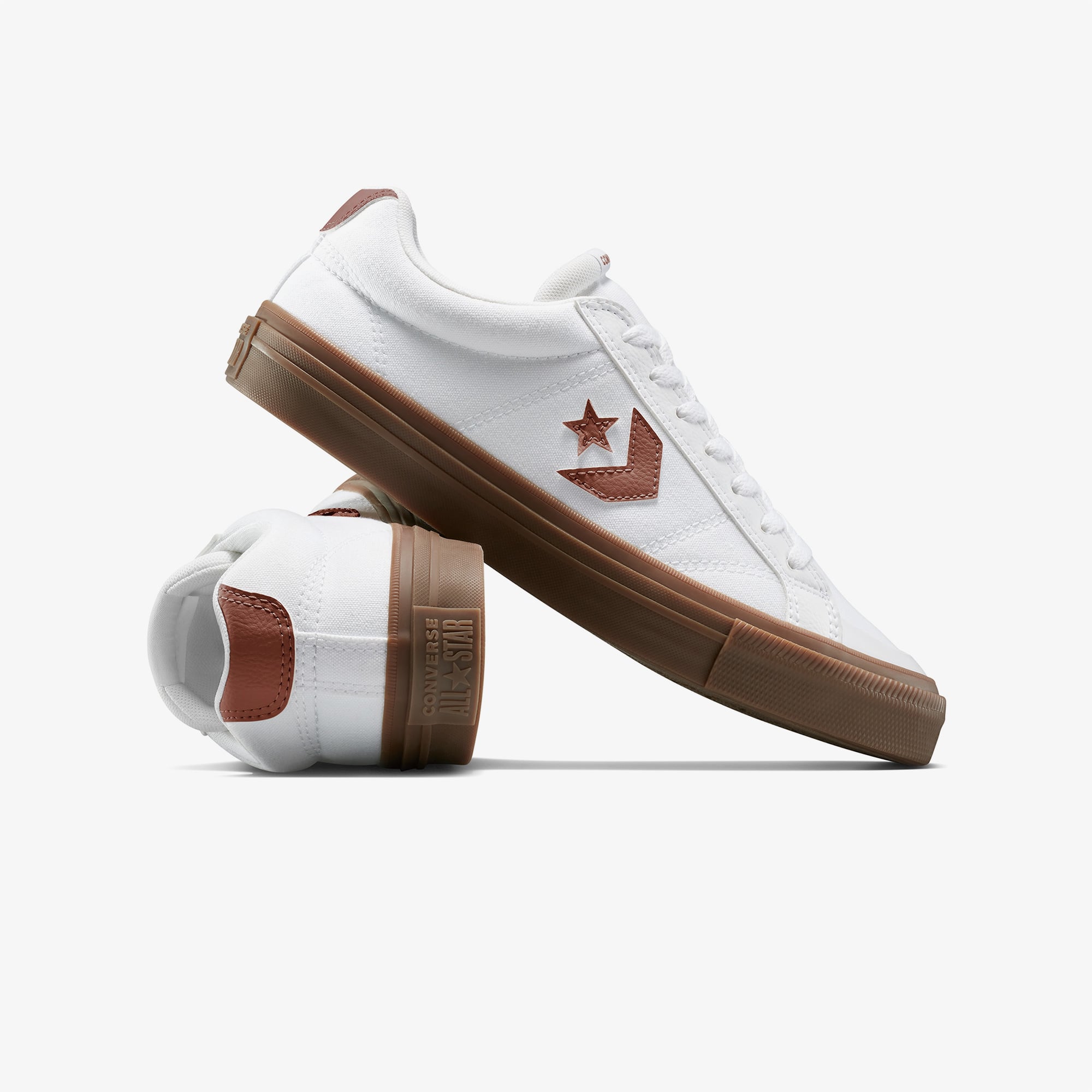 Converse Converse Beyaz Sport Casual Unisex Krem Sneaker | FashFed Beyaz - 6. görsel