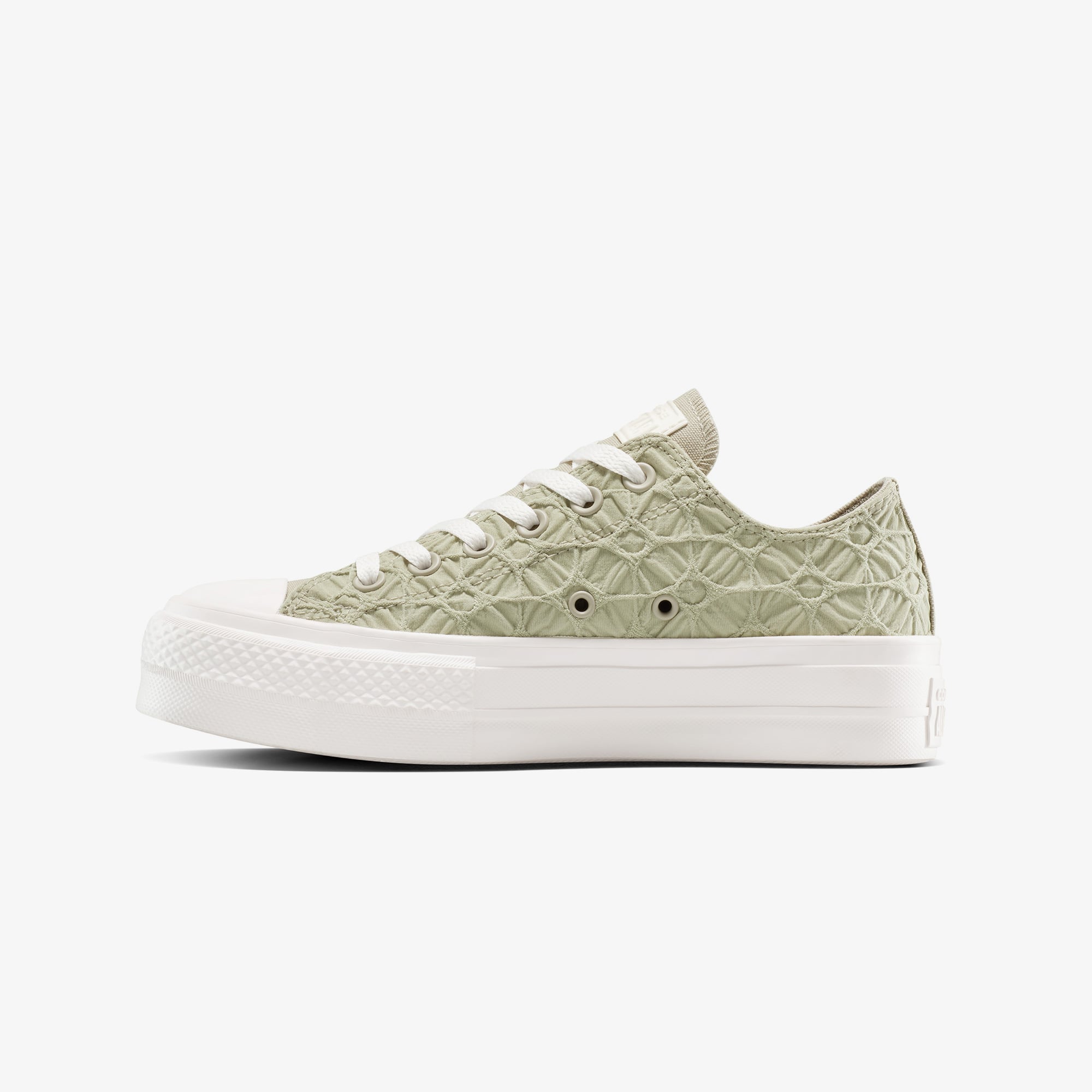 Converse Chuck Taylor All Star Lift Unisex Haki Sneaker - Görsel 5