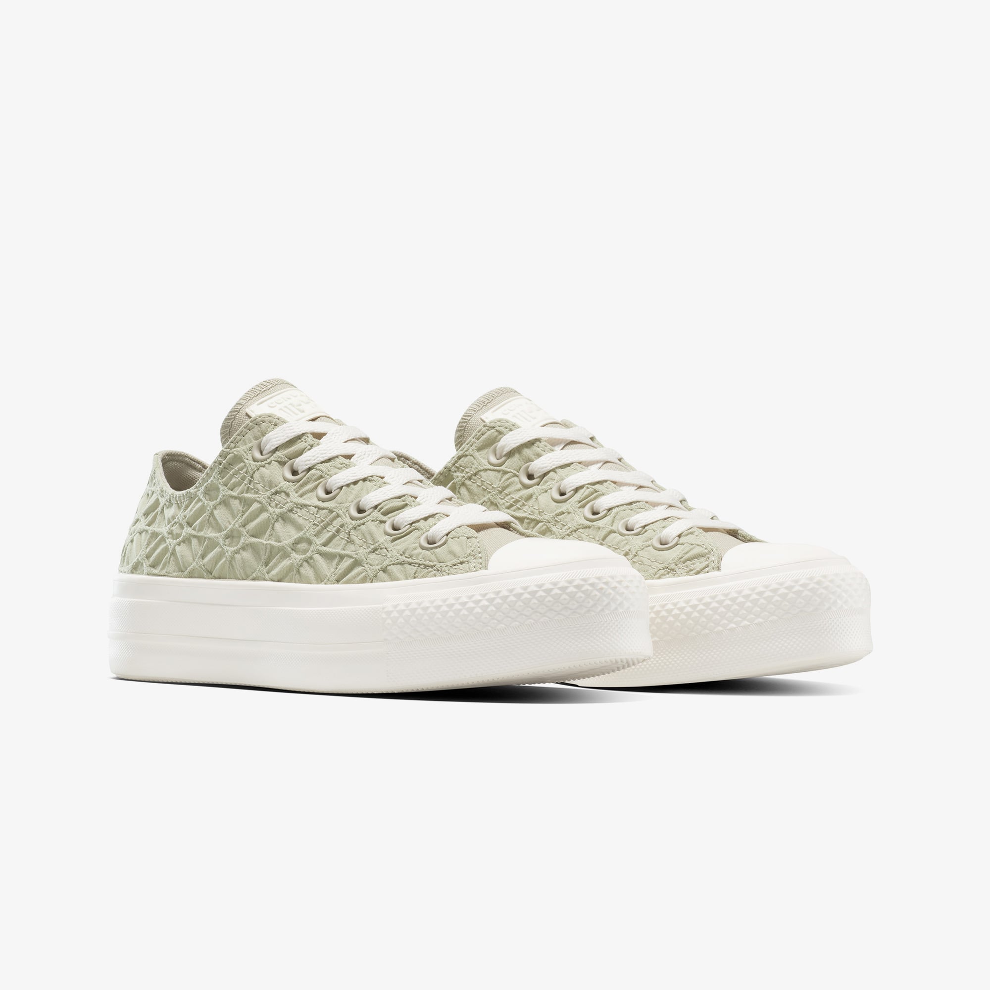 Converse Chuck Taylor All Star Lift Unisex Haki Sneaker - Görsel 3