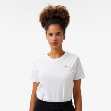  Converse Kadın Beyaz T-Shirt