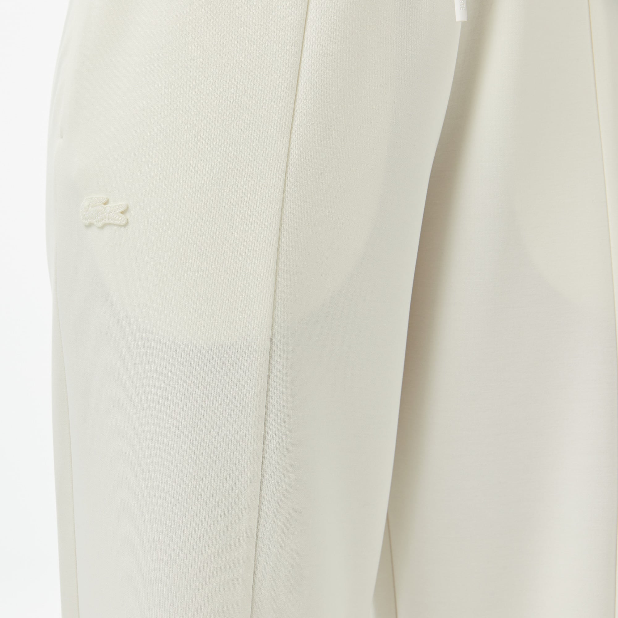 Lacoste Kadın Loose Fit Beyaz Eşofman Altı