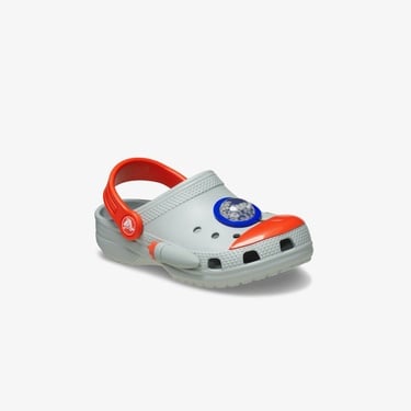  Crocs Classic Rocket Ship Clog Çocuk Gri Terlik