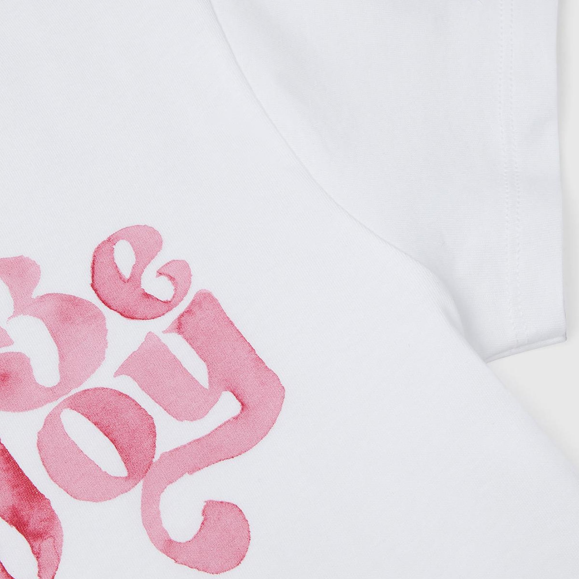 Kız Çocuk Beyaz Peanuts Baskılı T-Shirt