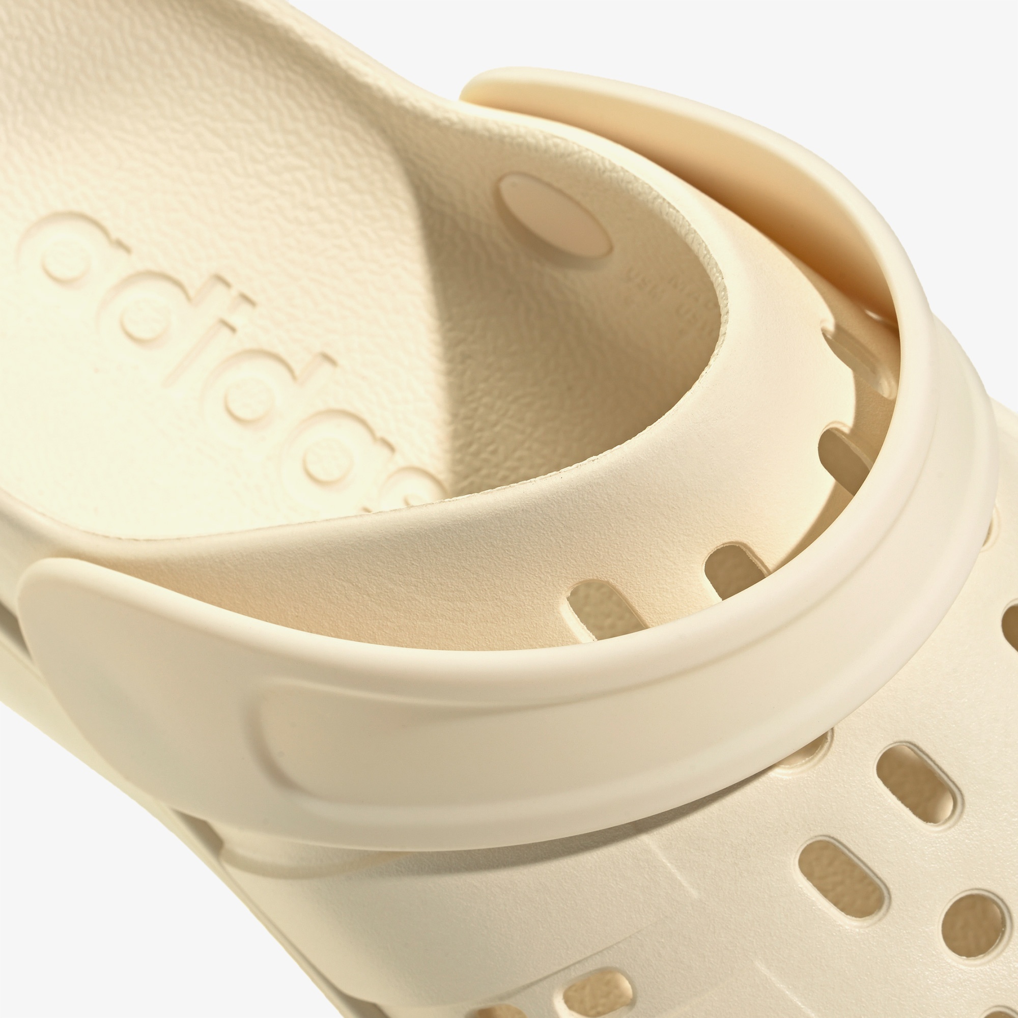 adidas Adilette Clog Platform Kadın Krem Terlik