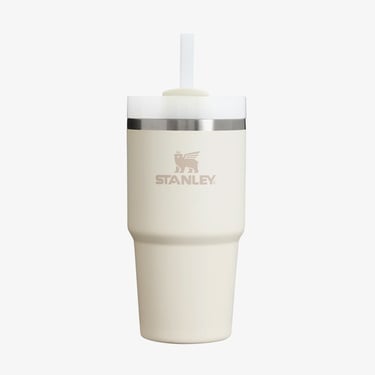  Stanley The Quencher H2.O Flowstate Tumbler 0.6L 20Oz 2.0 Unisex Krem Termos