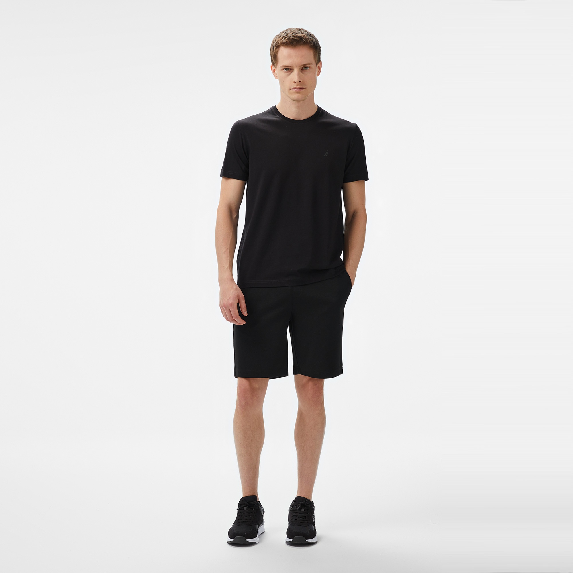 Nautica Standart Fit Erkek Siyah T-Shirt