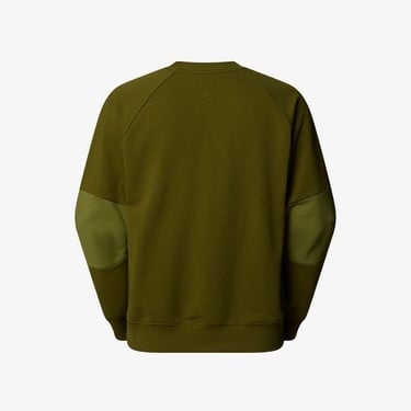  The North Face Terry Relaxed Crew Erkek Haki Sweatshirt