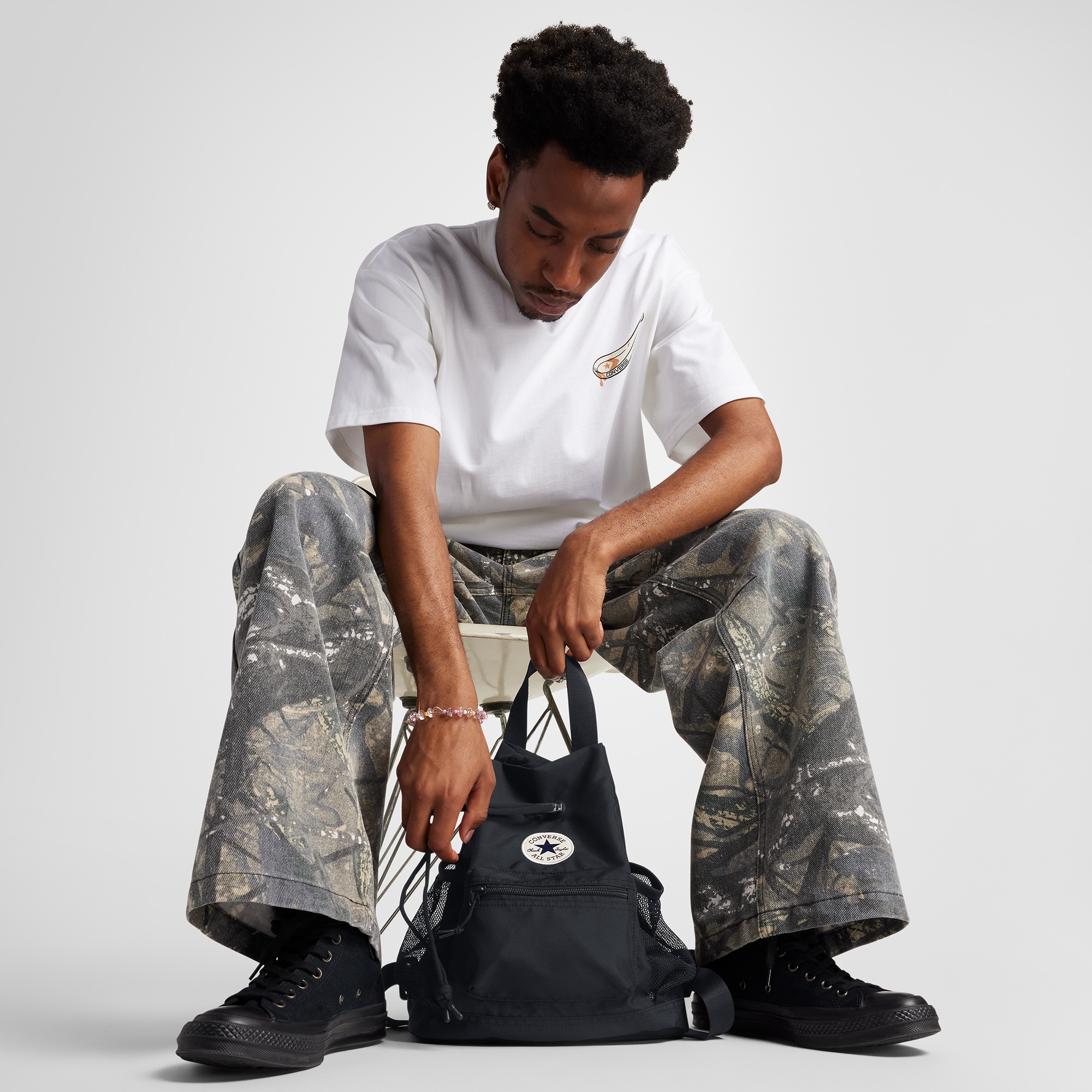 Converse Unisex Siyah Sırt Çantası