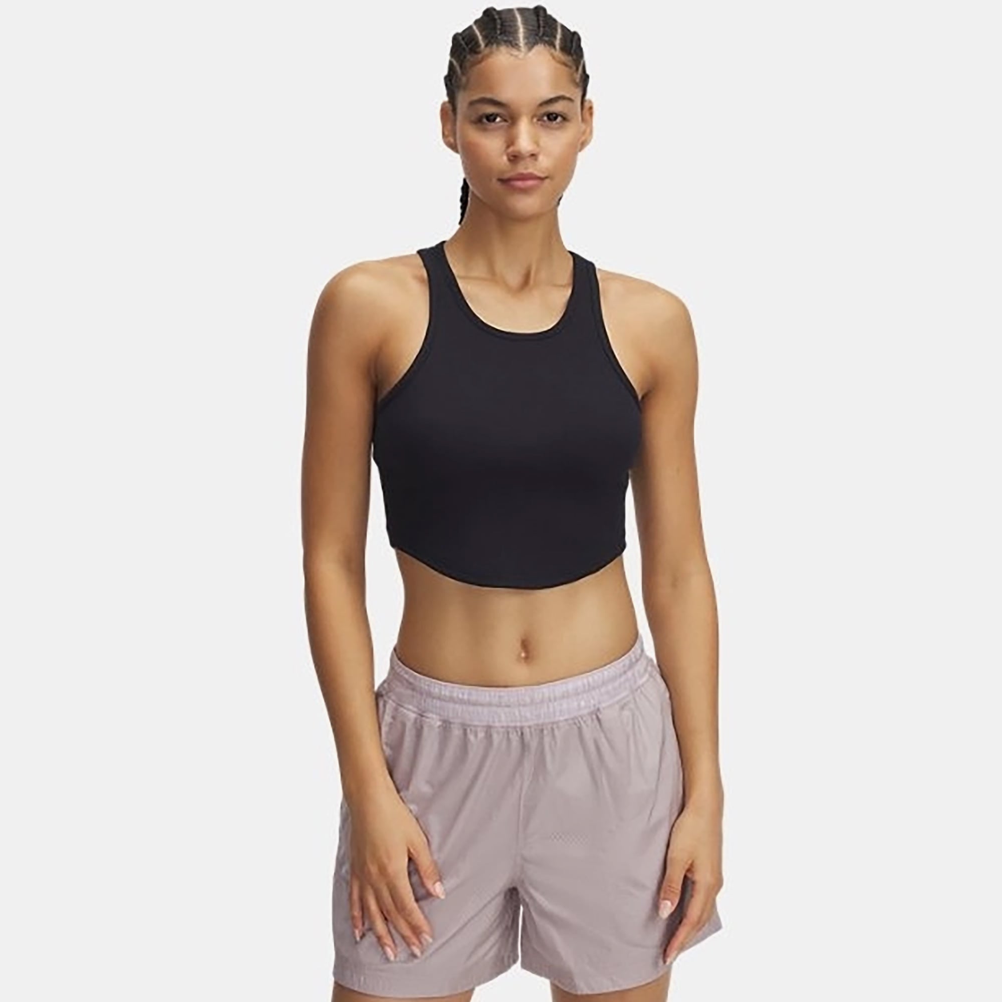  Under Armour Rival Rib Tank Kadın Siyah Atlet