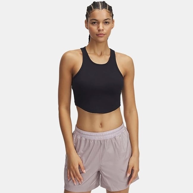  Under Armour Rival Rib Tank Kadın Siyah Atlet