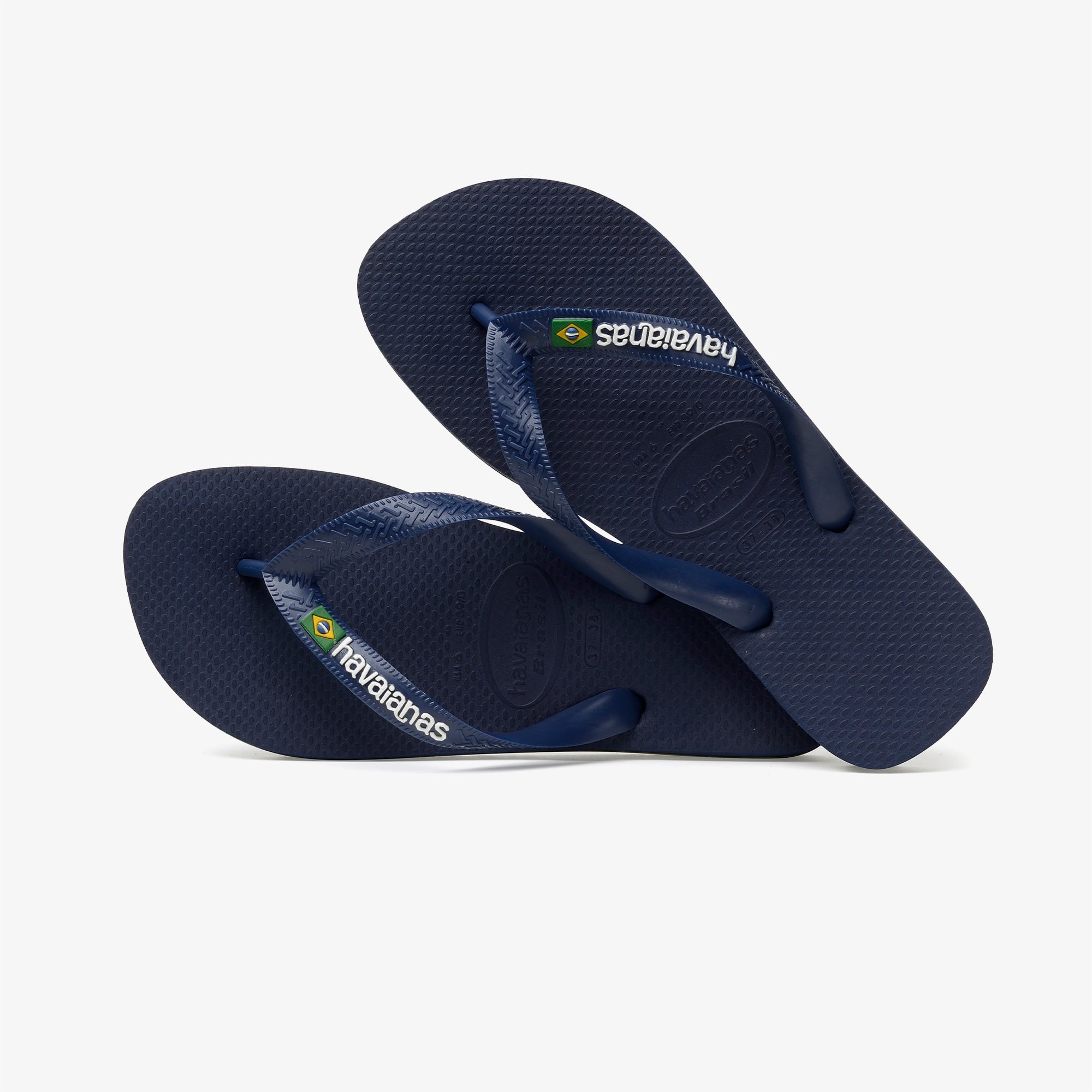 Havaianas Brasil Logo Erkek Lacivert Terlik