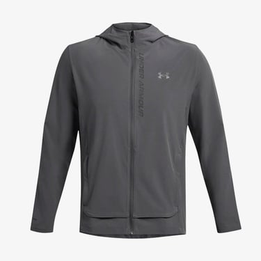  Under Armour Outrun The Erkek Gri Koşu Ceketi