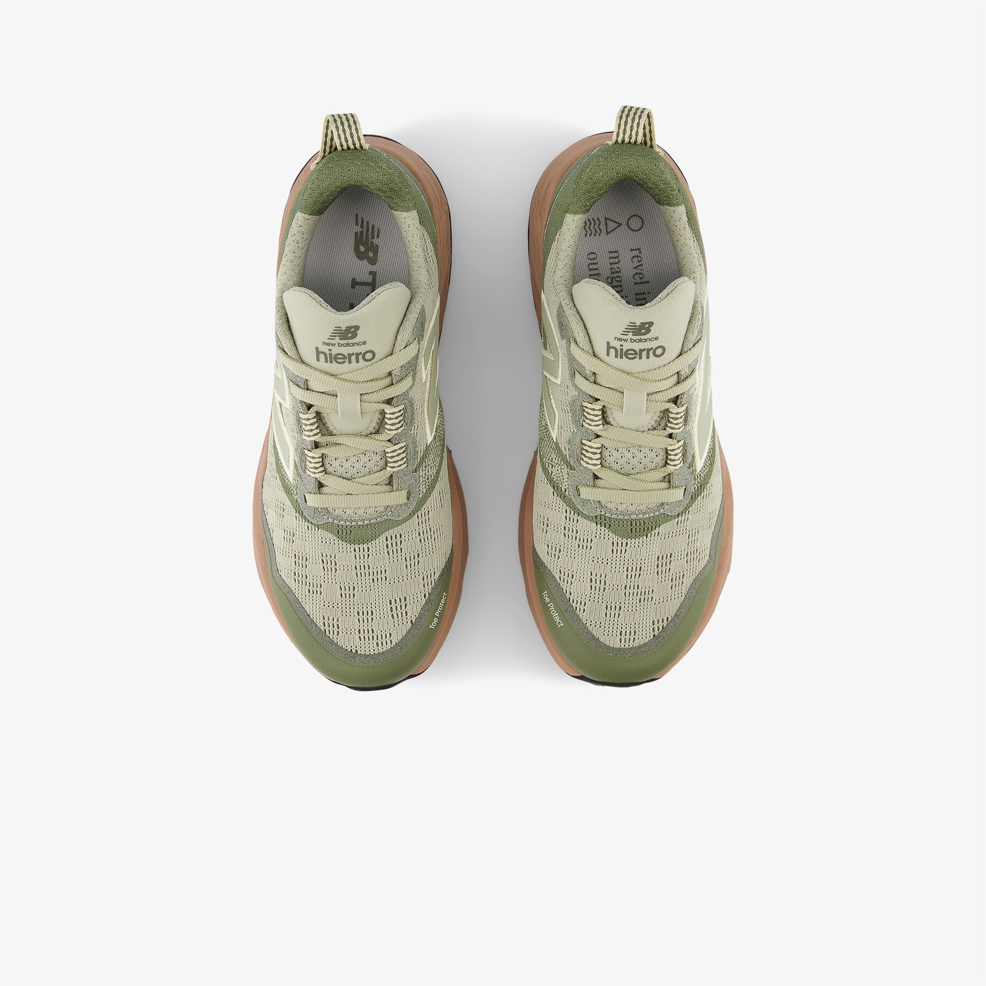 New Balance Fresh Foam X Hierro v9 Kadın Yeşil Koşu Ayakkabısı