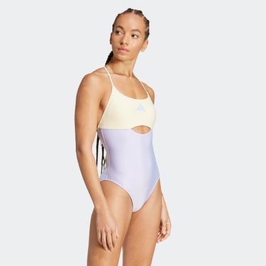  adidas X Back Cb Suit Kadın Mor Mayo