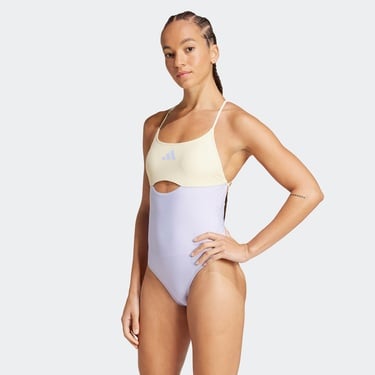  adidas X Back Cb Suit Kadın Mor Mayo