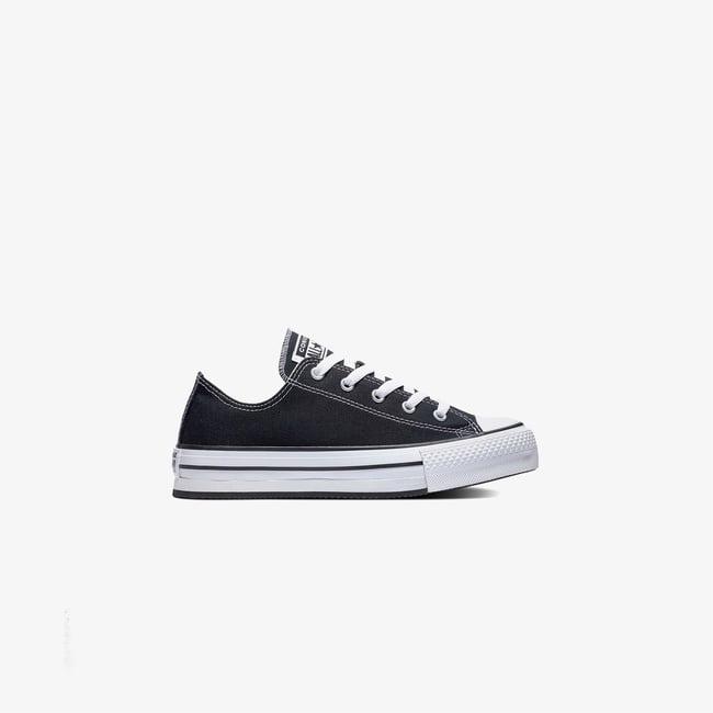  Converse Chuck Taylor All Star Eva Lift Genç Siyah Platform Sneaker